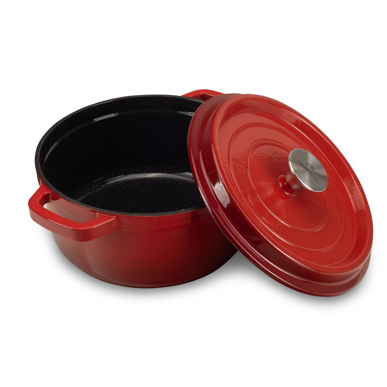 ENAMELED CAST IRON POT 22CM 