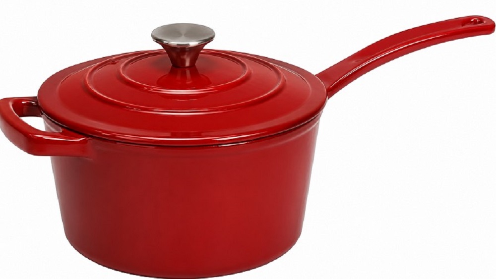 ENAMELED CAST IRON SAUCE POT 19CM 