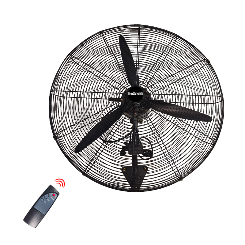 20" WALL INDUSTRIAL FAN 180w ALUMINUM BLADE