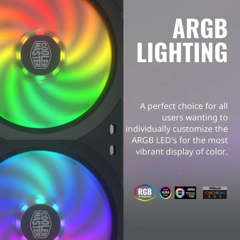 FAN MasterFan SF240R ARGB - Image 1 de 5 - Global Networks Béjaïa