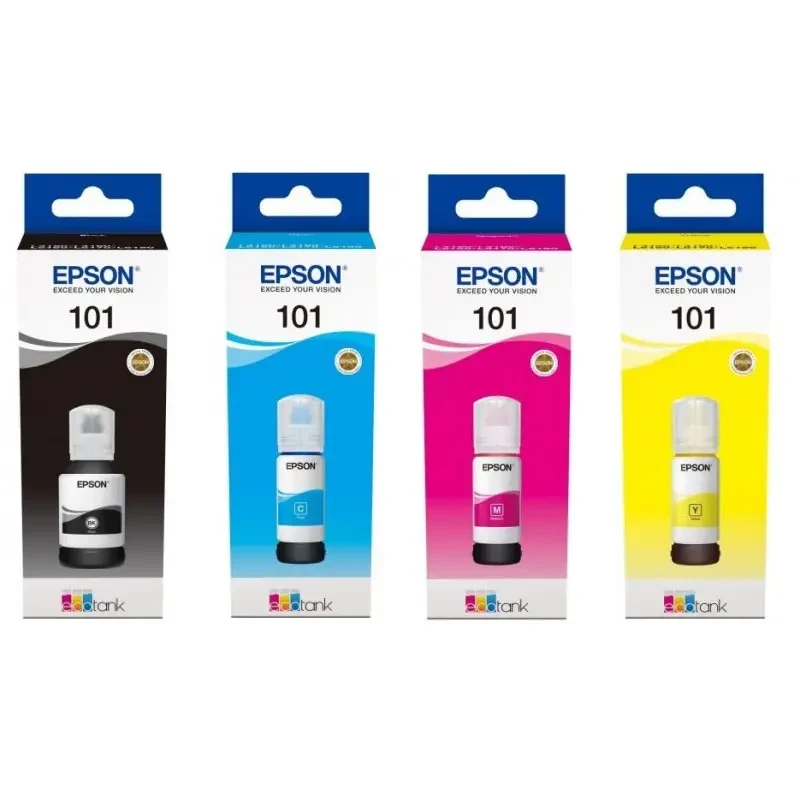 ENCRE EPSON 101 EcoTank 4-colour Multipack - Image 1 de 1 - Global Networks Béjaïa