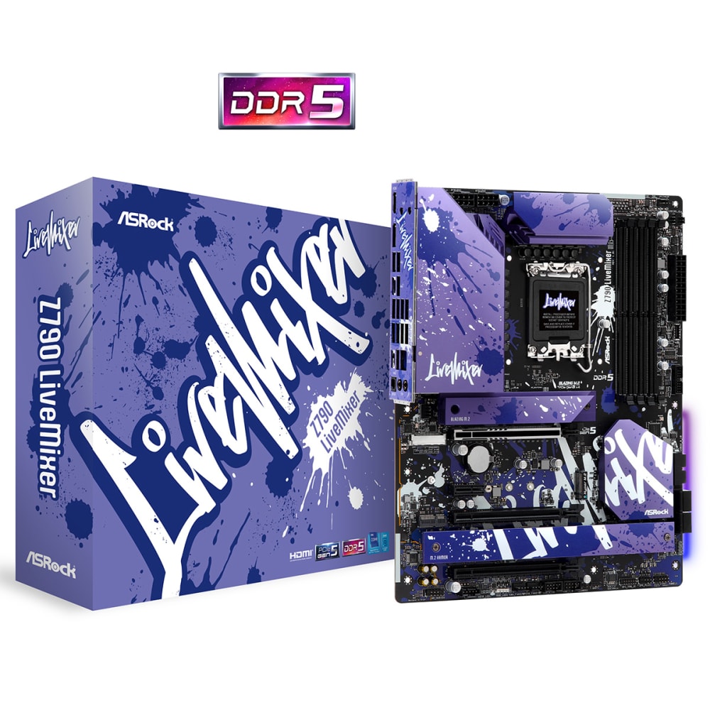 CARTE MERE ASROCK Z790 LIVEMIXER - Image 1 de 6 - Global Networks Béjaïa