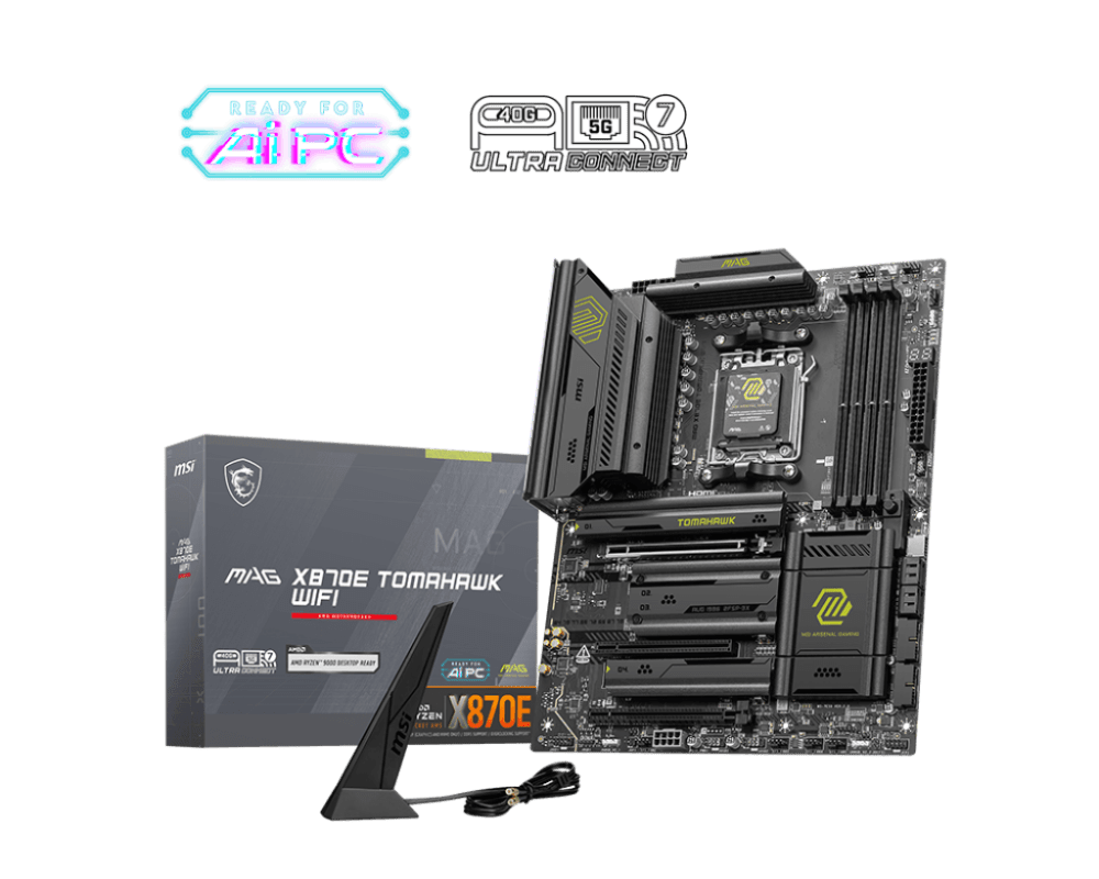 CARTE MERE MSI MAG X870E TOMAHAWK WIFI - Image 1 de 5 - Global Networks Béjaïa