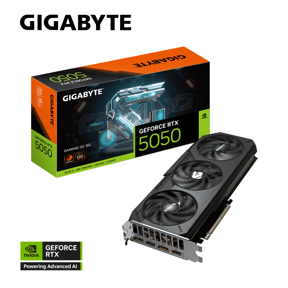 CARTE GRAPHIQUE GeForce RTX™ 5050 GAMING OC 8G - Image 1 de 8 - Global Networks Béjaïa