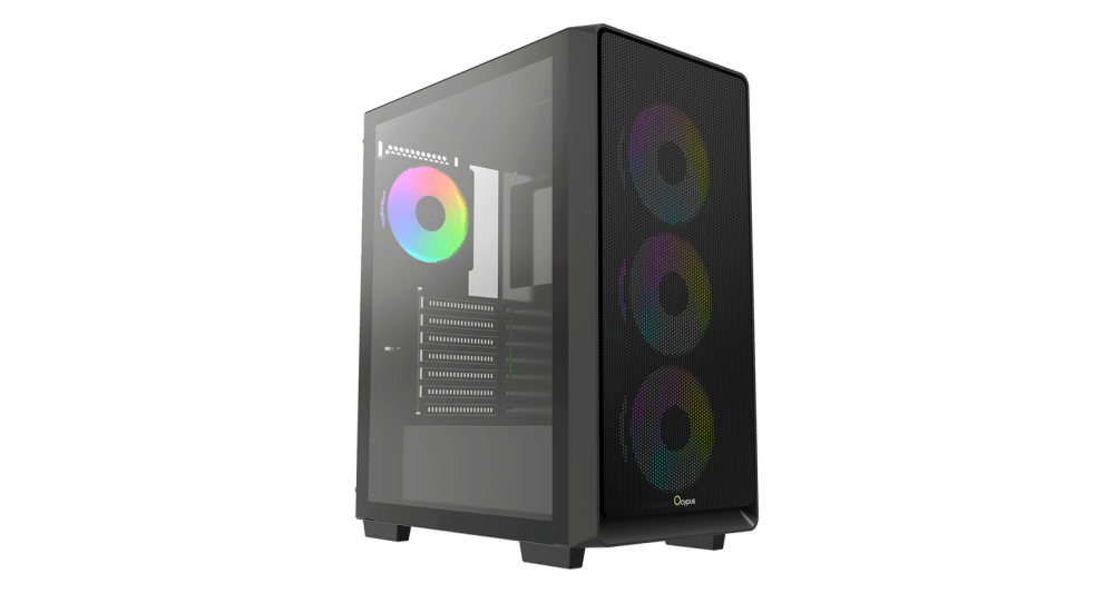 BOITIER OCYPUS GAMMA C60 ARGB 04F BLACK - Image 1 de 8 - Global Networks Béjaïa