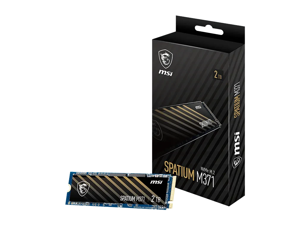 DISQUE SSD NVME MSI SPATIUM M371 1TB - Image 1 de 5 - Global Networks Béjaïa