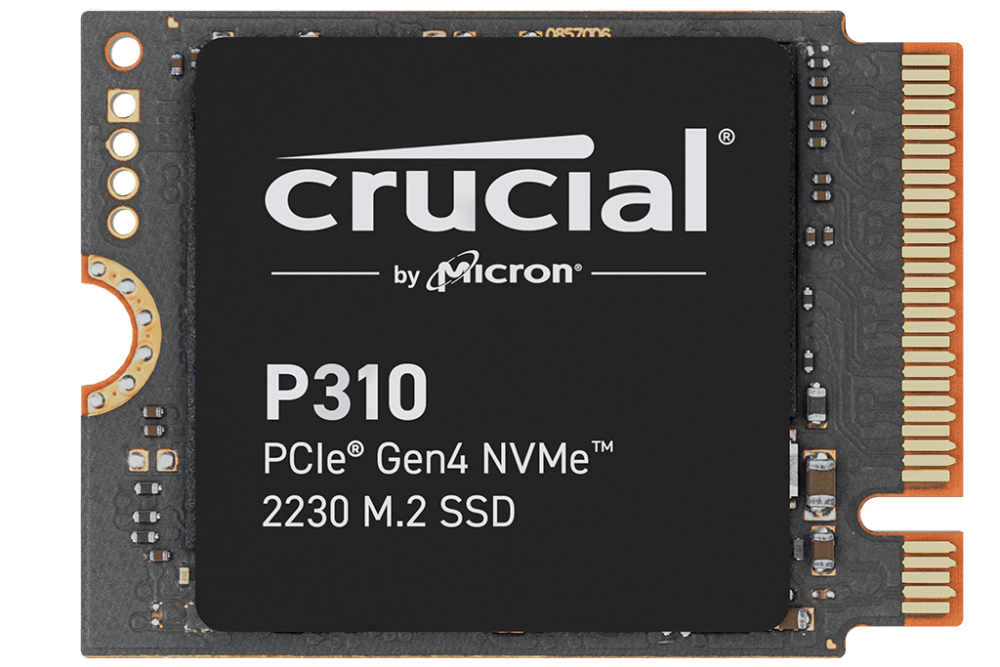 DISQUE SSD Crucial P310 1TB PCIe Gen4 NVMe 2230 M.2 - Image 1 de 4 - Global Networks Béjaïa