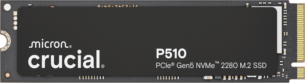 DISQUE SSD Crucial P510 1TB PCIe Gen5 NVMe M.2 SSD - Image 1 de 6 - Global Networks Béjaïa