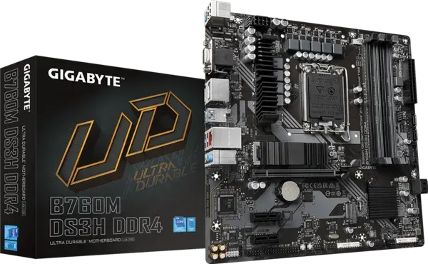 CARTE MERE GIGABYTE B760M DS3H DDR4 - Image 1 de 6 - Global Networks Béjaïa
