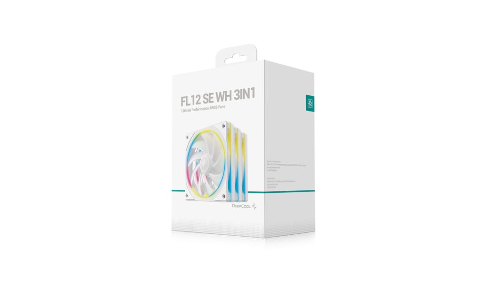 FAN DEEPCOOl FL12 SE WH 3IN1 WHITE - Image 1 de 7 - Global Networks Béjaïa