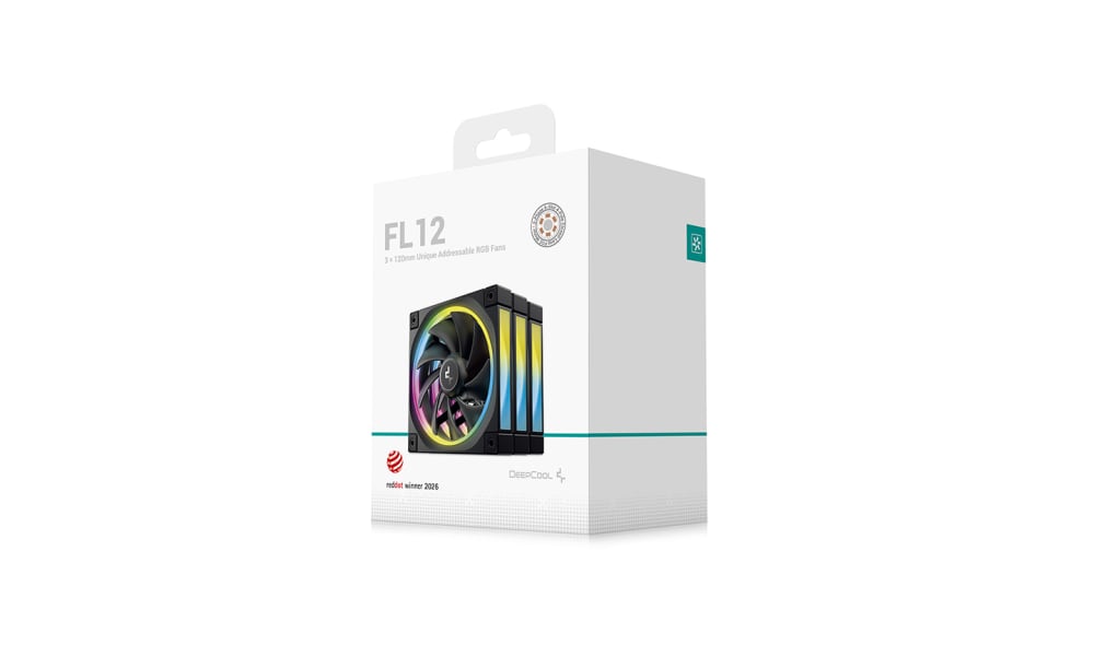 FAN DEEPCOOl FL12 SE 3IN1 BLACK - Image 1 de 6 - Global Networks Béjaïa