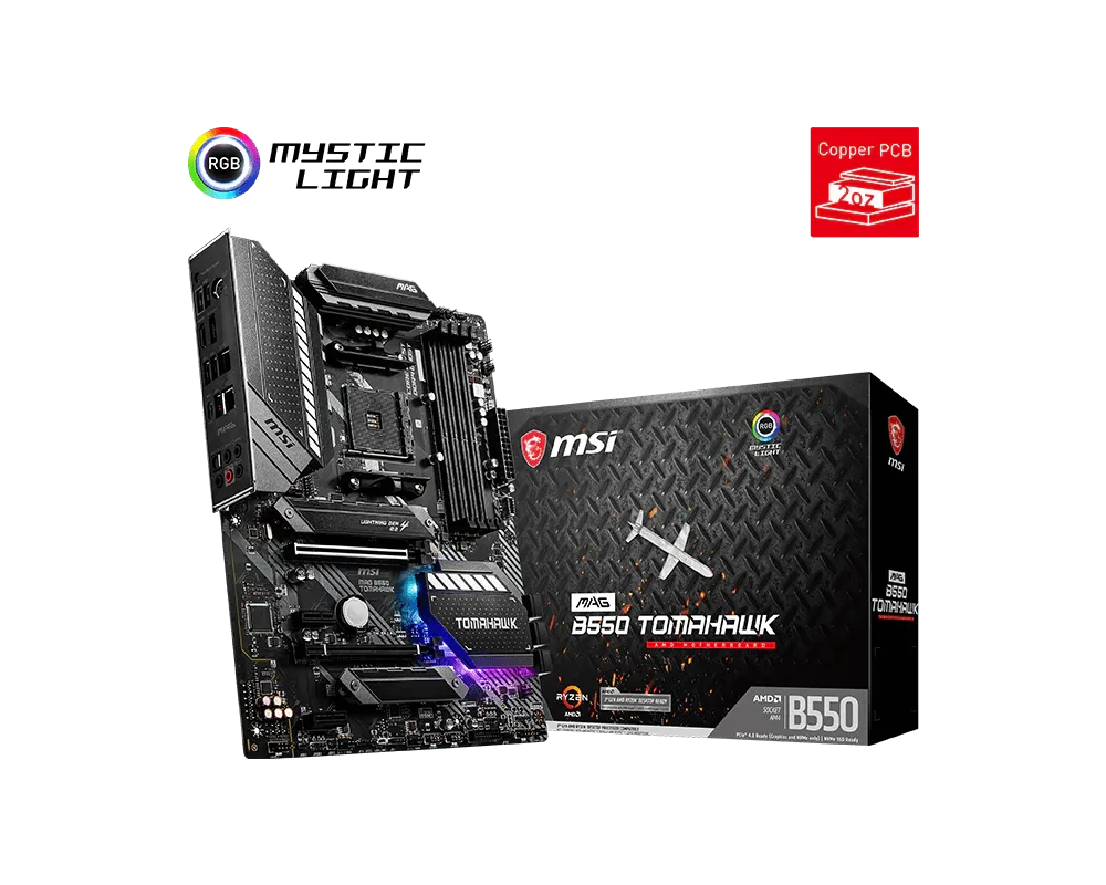 CARTE MERE MSI MAG B550 TOMAHAWK - Image 1 de 5 - Global Networks Béjaïa