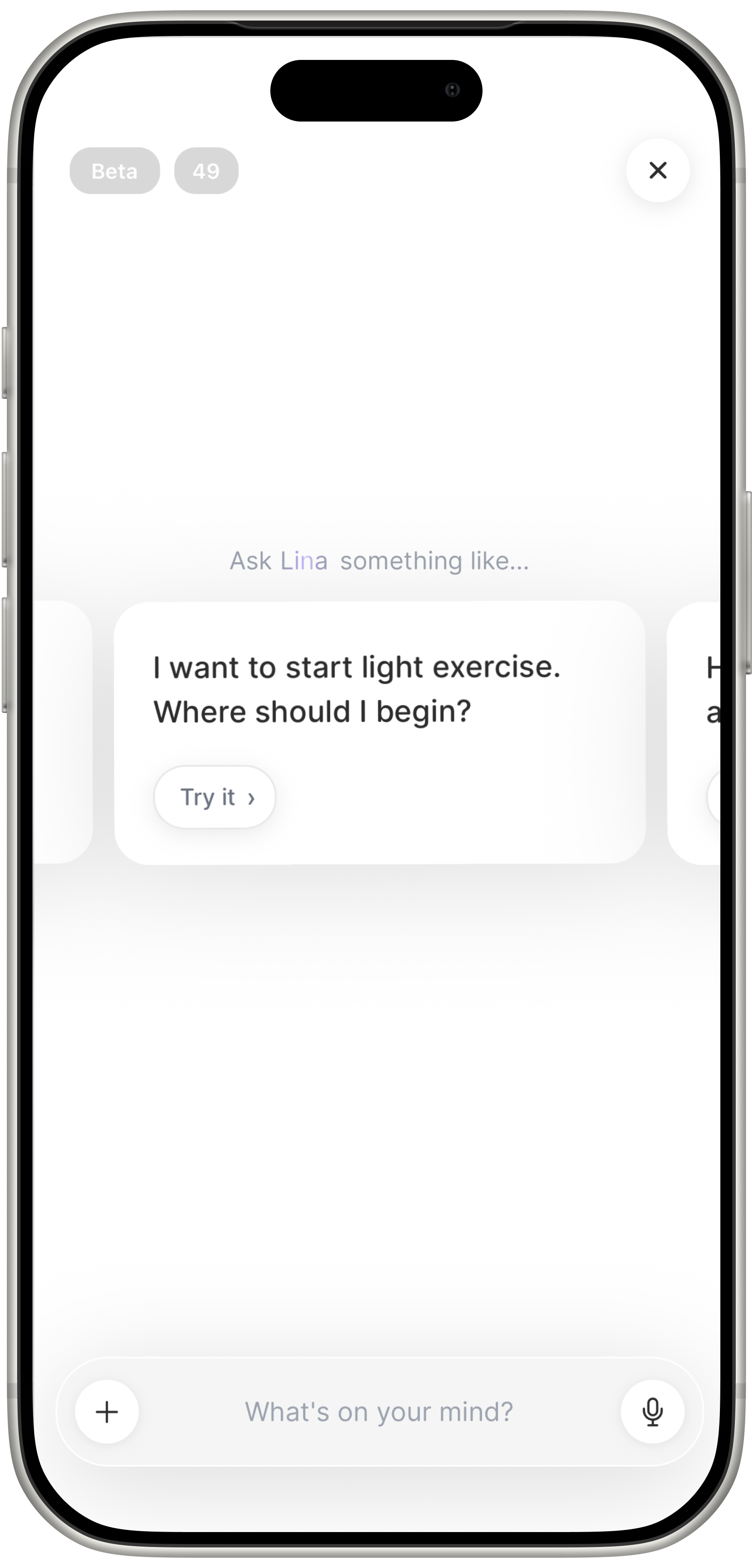 Lina app screenshot 2