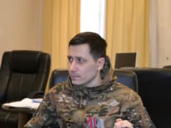 В администрации состоялась встреча с бойцом батальона «Югра»