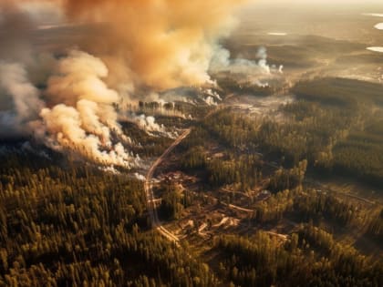 Пожары охватили общую площадь более 900 гектаров в ХМАО