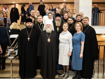 Делегация Ханты-Мансийской митрополии принимает участие в XXXI Международных Рождественских образовательных чтениях