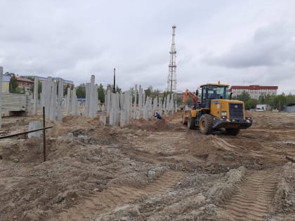 В Югре с использованием инфраструктурного бюджетного кредита ведётся строительство спортивных объектов