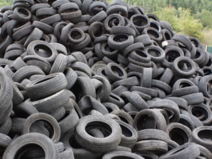Под Нижневартовском инвестор устранит мегасвалки шин