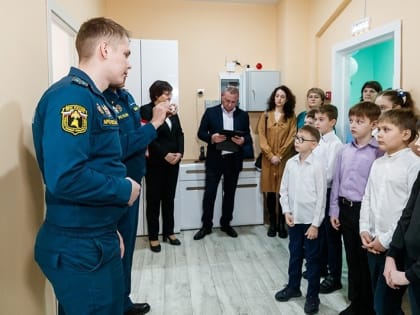 В Мегионе открыт первый в городе специализированный класс безопасности