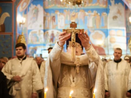 Крещенский сочельник в храме Рождества Христова г. Нижневартовска