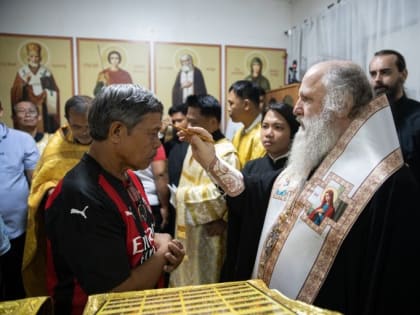 Продолжается архипастырский визит митрополита Ханты-Мансийского и Сургутского Павла на Филиппины