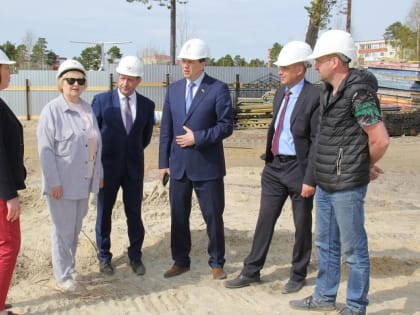 Команда Югры: Строительство новой школы в Когалыме идёт по графику