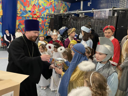 Праздник Рождества Христова в храме святителя Николая Чудотворца посёлка Излучинск