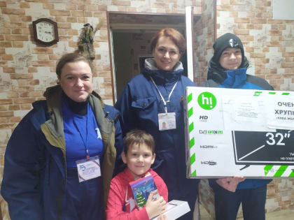 Макеевчанка поблагодарили Николая Ташланова за подарки