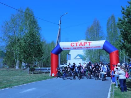Александр Нохрин поддержал велопробег в Лангепасе