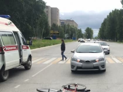 Ответила в суде за наезд на велосипедиста