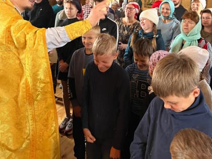 Молебен на начало нового учебного года совершили в Ильинском храме г. Ханты-Мансийска
