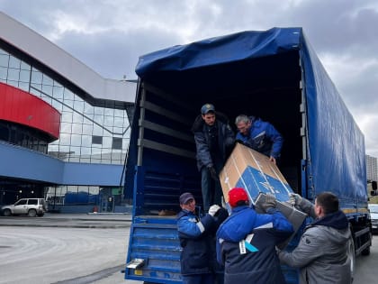 Из КуZбасса в Горловку отправили 5 тонн гуманитарного груза