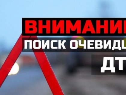 Внимание! Поиск очевидцев ДТП!