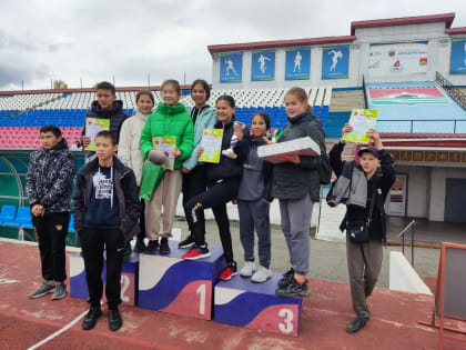 Школьники из отдалённых посёлков приняли участие в спартакиаде