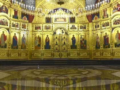 Первая литургия в новом Свято-Троицком соборе Сургута запланирована на март