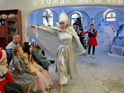 Рождественская ёлка в воскресной школе пгт. Пойковский