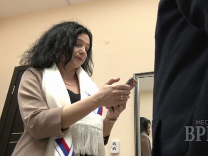 Обходчики рассказывают вартовчанам о выборах президента