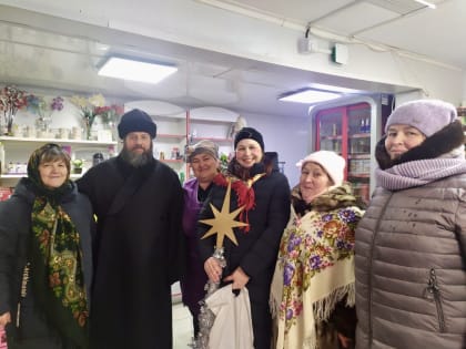 Рождественское колядование в д. Шапша