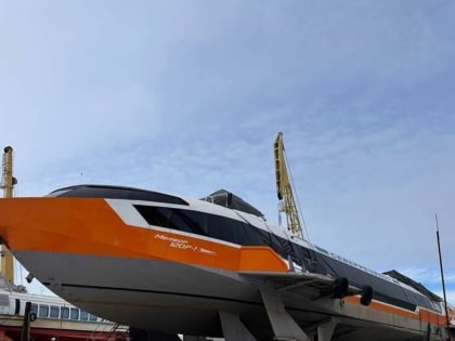 По рекам ХМАО начнут курсировать два новых скоростных судна «Метеор»