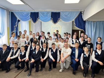 Нижневартовскую гимназию посетил инструктор организации «Спецназовское братство Югры»