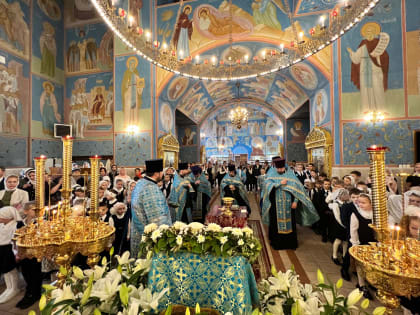 День знаний в православной гимназии города Нижневартовска.