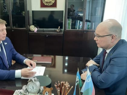 Денис Свиридов провел рабочую встречу с главой города Урая