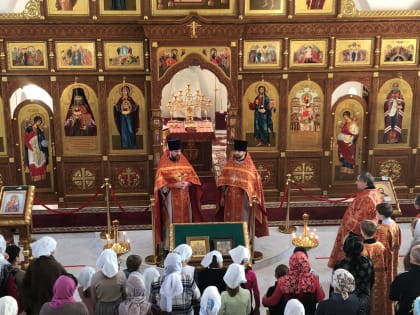 Престольный праздник отметил приход храма в  пгт. Новоаганск