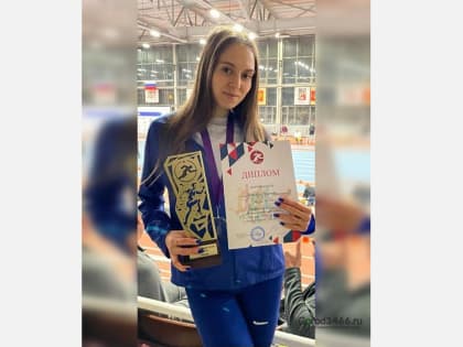 Вартовчанка выиграла «золото» по легкой атлетике