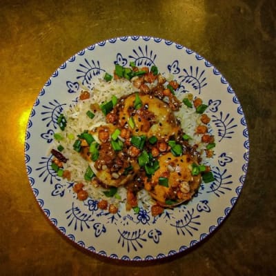 Curry Eggs & Rice Bowl