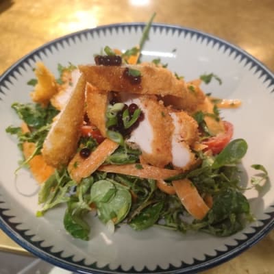 Panko Chicken Salad