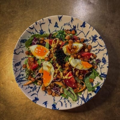 Roasted Chickpea Salad