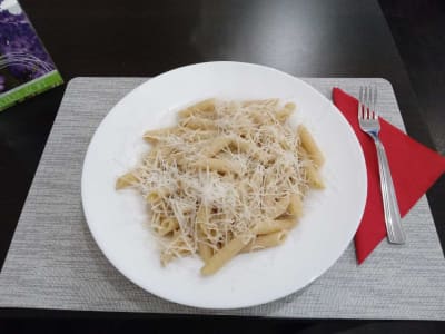 Penne in bianco
