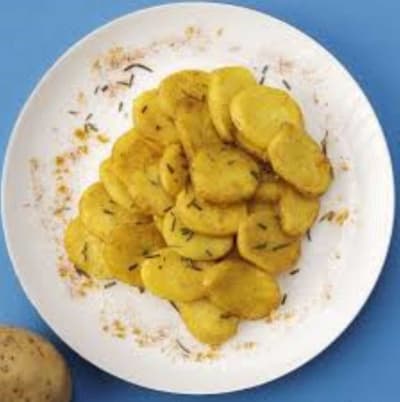 cartofi rondele prajit 200 gr "NOU"