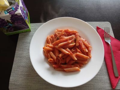 Penne arrabbiata